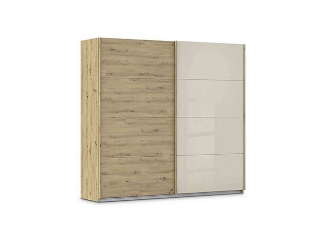 Rauch - Freja 226cm 2 Door Sliding Decor Wardrobe With Glass Door