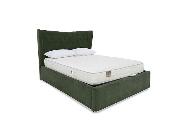 Highgrove - Bauer Ottoman Bed Frame - Double - Aston Moss
