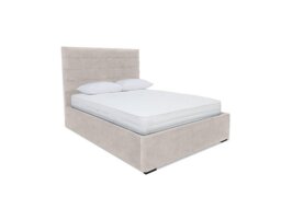 Sleep Story - Horizon Electric Ottoman Bed Frame - Double - Lace Ivory