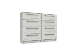 London Bedrooms - Bexley 8 Drawer Chest - White