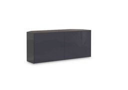 Lexa Smart Corner TV Unit - Grey