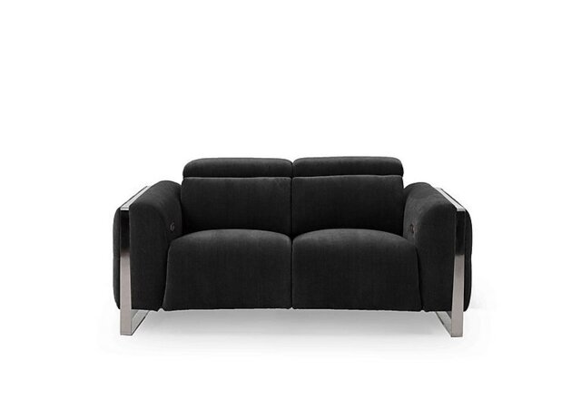 Gisella Fabric 2 Seater Power Recliner Sofa with Power Headrests - Manhattan Indigo