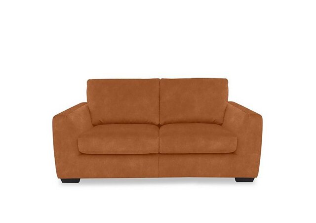 Dinky Fabric 2 Seater Sofa - Dexter Pumpkin