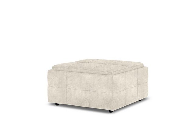 Monarch Fabric Tray Storage Footstool - Living Room Furniture - In Time for Christmas