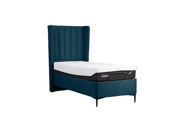 TEMPUR - Suffolk Platform Slim Divan Base - Single - Aqua