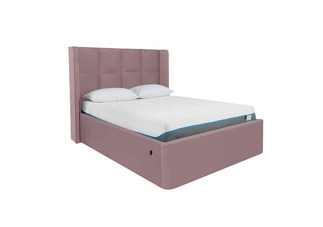 Shiva Electric Ottoman Bed Frame - Double - Velvet Lilac