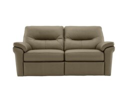 G Plan - Seattle 2.5 Seater Leather Sofa - No Recliner