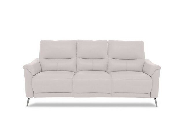 Daytona 3 Seater Leather Sofa - Cotton
