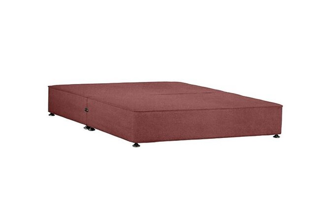 Sleepeezee - Shallow Divan Base - Super King - Tweed Rose