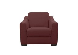 World of Leather - Optimus NC Leather Armchair - NC Deep Red