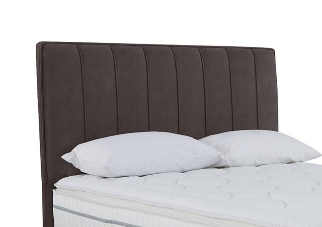 Sleepeezee - Daniel Floor Standing Headboard - Super King - Dapple Mink