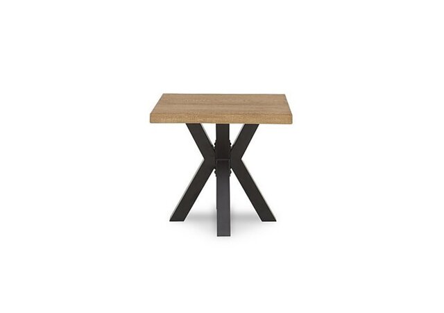 Bodahl - Njord Raw Edge Lamp Table with Metal Star Base - Old Bassano