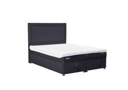 TEMPUR - Buckingham Platform Ottoman Divan Base - Double - Anthracite