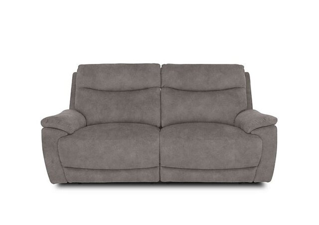 Sloane 3 Seater Fabric Power Recliner Sofa - Dexter Mocha - Sofas and Armchairs - In Time for Christmas