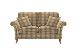 Parker Knoll - Burghley 2 Seater Fabric Sofa - Baslow Check Gold