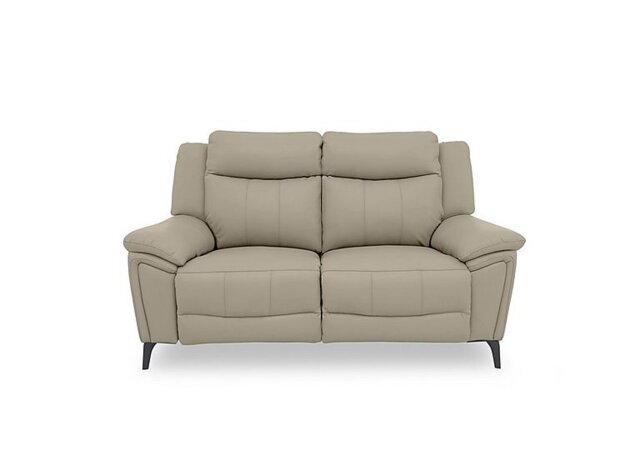 Panache Leather 2 Seater Sofa with Power Recliner