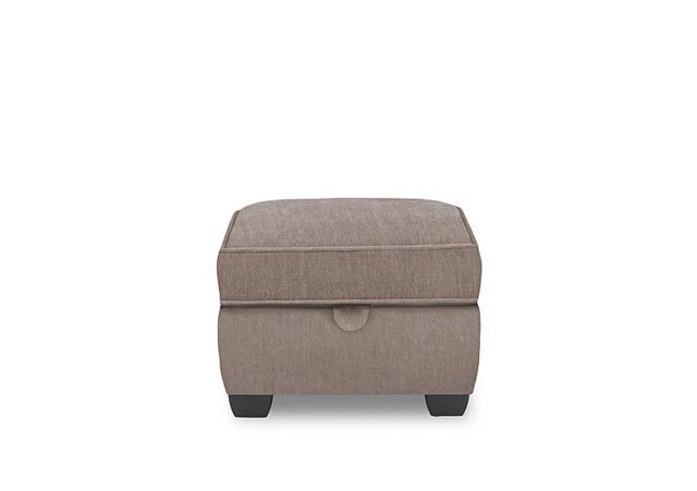 Regency Storage Footstool - Aston Latte
