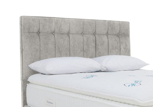 Sleepeezee - Beam Floor Standing Headboard - King Size - Daytona Stone