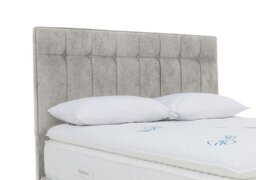 Sleepeezee - Beam Floor Standing Headboard - King Size - Daytona Stone