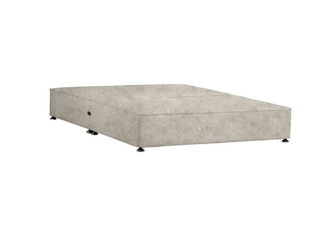 Sleepeezee - Shallow Divan Base - King Size - Daytona Stone