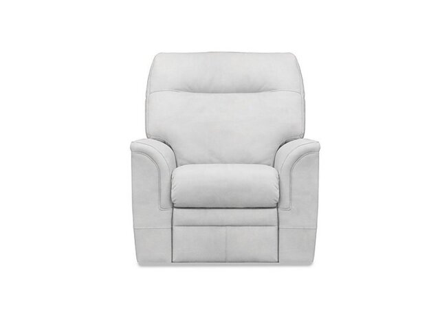 Parker Knoll - Hudson 23 Leather Lift and Rise Chair - Roma Chalk