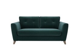 The Lounge Co. - Hermione 2.5 Seater Fabric Sofa - Evening Teal