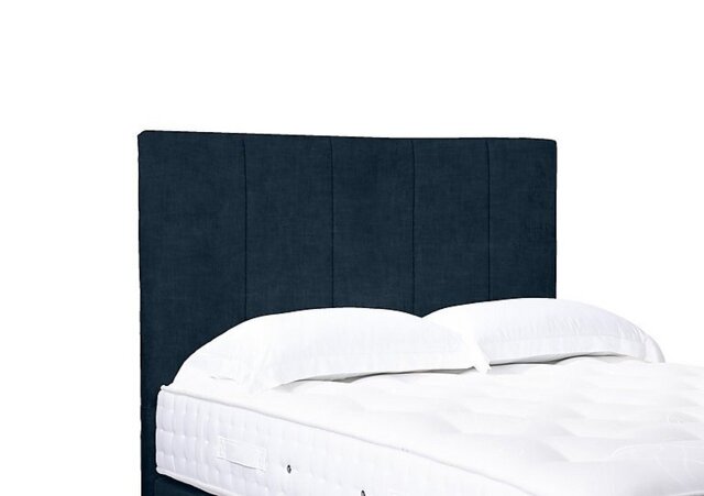 Artisan Collection Strata High Floor Standing Headboard - Single - Granite Blue
