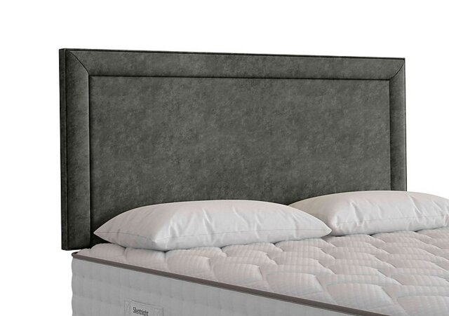 Silentnight - Fauna Strutted Headboard - King Size - Fine Cord Velvet Hunter