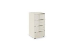 Rauch - Haven 40cm 4 Drawer Décor Chest with Glass Front