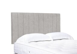 Artisan Collection Elyse High Strutted Headboard - Single - Tweed Stone