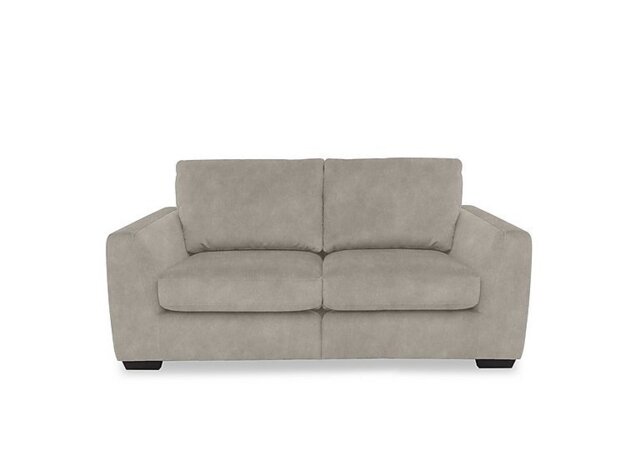 Dinky Fabric 2 Seater Sofa with Power Recliner - Marble Cream