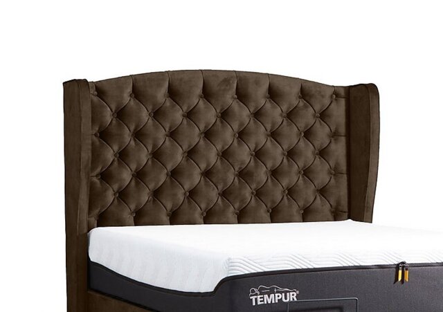 TEMPUR - Suffolk Woodbridge Floor Standing Headboard - Double