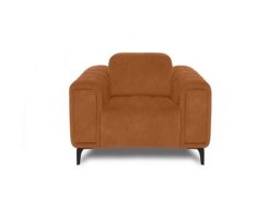 Elphaba Fabric Chair with Storage Arms - Dexter Pumpkin