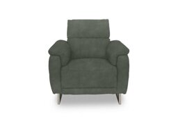Moet Fabric Power Recliner Chair with Telescopic Headrest - Dexter Fern