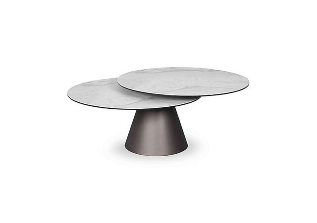 Perla Matt Swivel Coffee Table