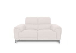 Vino Leather 2 Seater Sofa - Cotton
