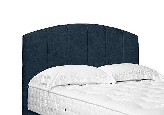 Artisan Collection Bow Standard Floor Standing Headboard - Single - Granite Blue