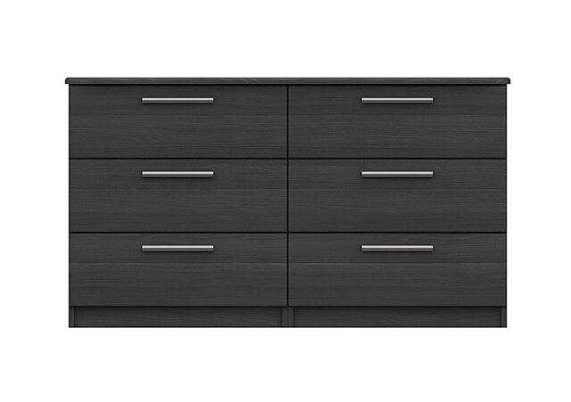 London Bedrooms - Victoria 6 Drawer Chest - Graphite - Bedroom Furniture - In Time for Christmas