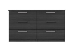 London Bedrooms - Victoria 6 Drawer Chest - Graphite
