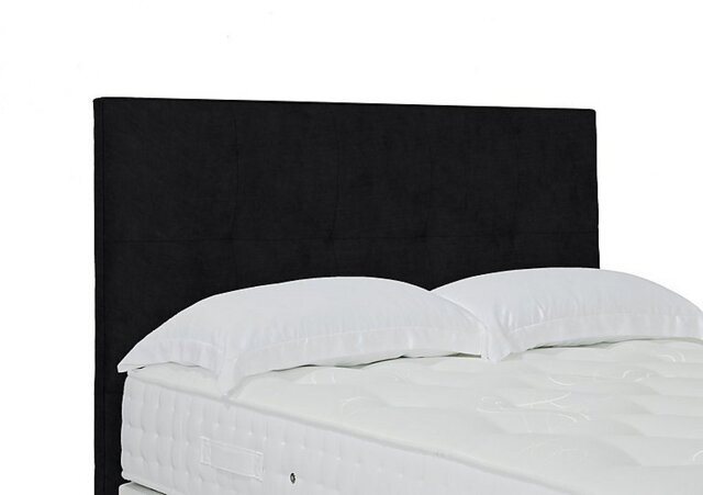 Artisan Collection Stratton Standard Floor Standing Headboard - King Size - Plush Ebony