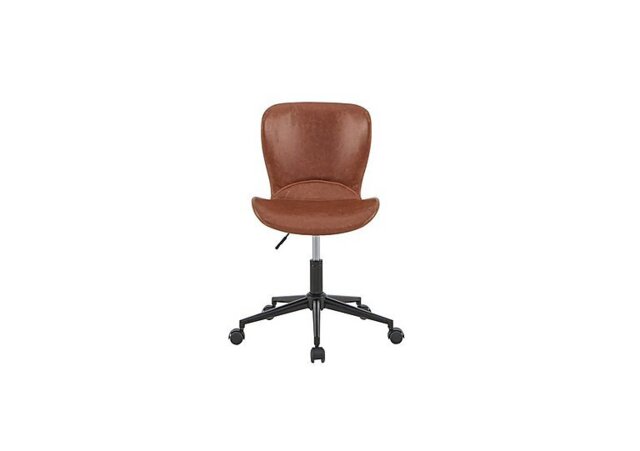 Holden Swivel Office Chair - Brown - Living Room Furniture - In Time for Christmas