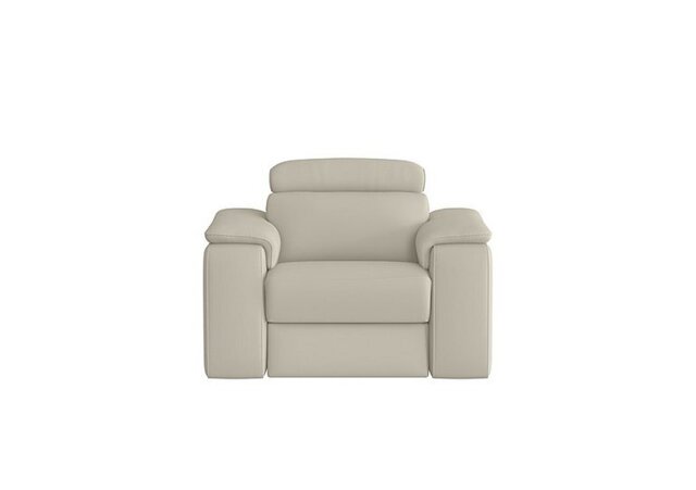 Nicoletti - Davide Leather Power Recliner Chair - Torello Ice