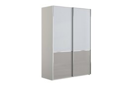Wiemann - Santa Cruz 150cm 2 Door Sliding Wardrobe - Two Tone/Grey