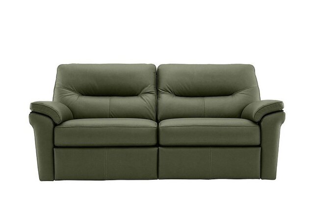 G Plan - Seattle 3 Seater Leather Sofa - No Recliner