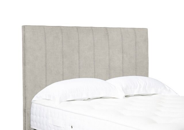 Artisan Collection Axel High Floor Standing Headboard - Single - Lace Ivory