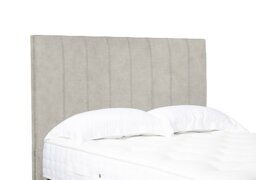 Artisan Collection Axel High Floor Standing Headboard - Single - Lace Ivory