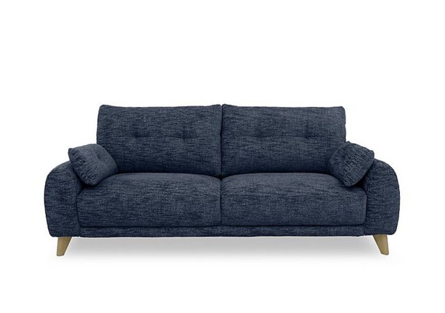 Malmo Fabric 3 Seater Sofa - Dark Denim