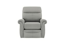 G Plan - Avon NC Leather Armchair - Texas Charcoal