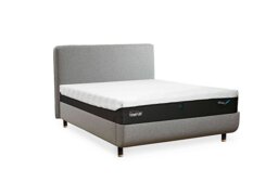 TEMPUR - Arc Disc Bed Frame with Form Headboard - King Size - Matt Black