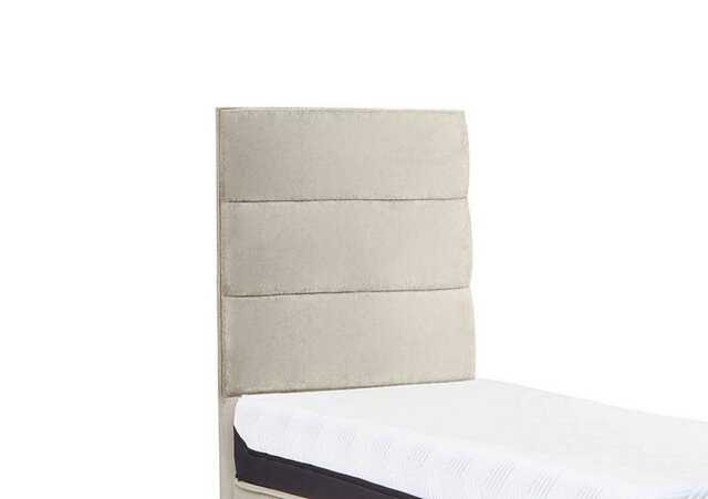 TEMPUR - Buckingham Turville Floor Standing Headboard - Single - Ice Cream